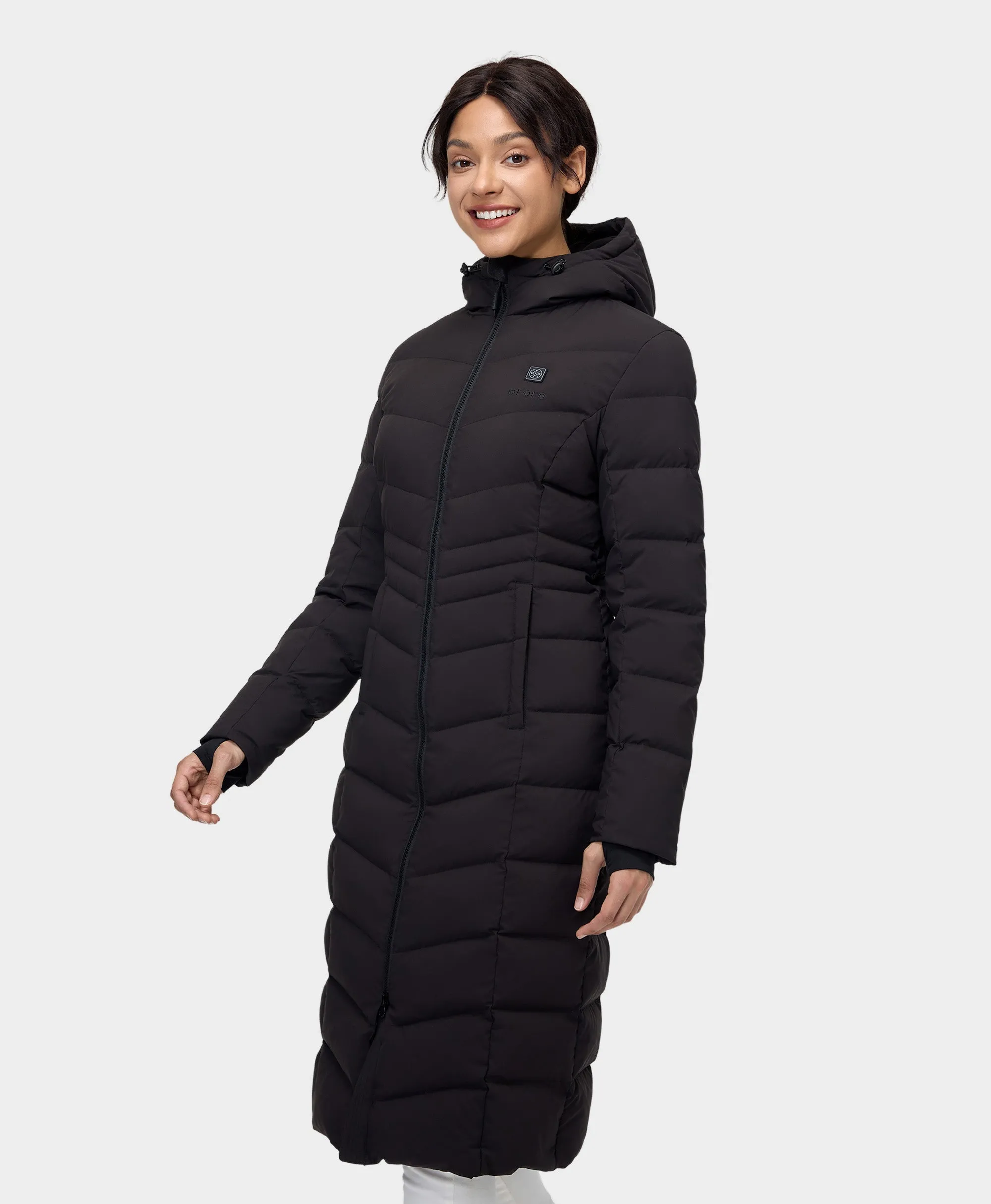 SOHO Women's Heated Down Parka Jacket (Apparel Only)