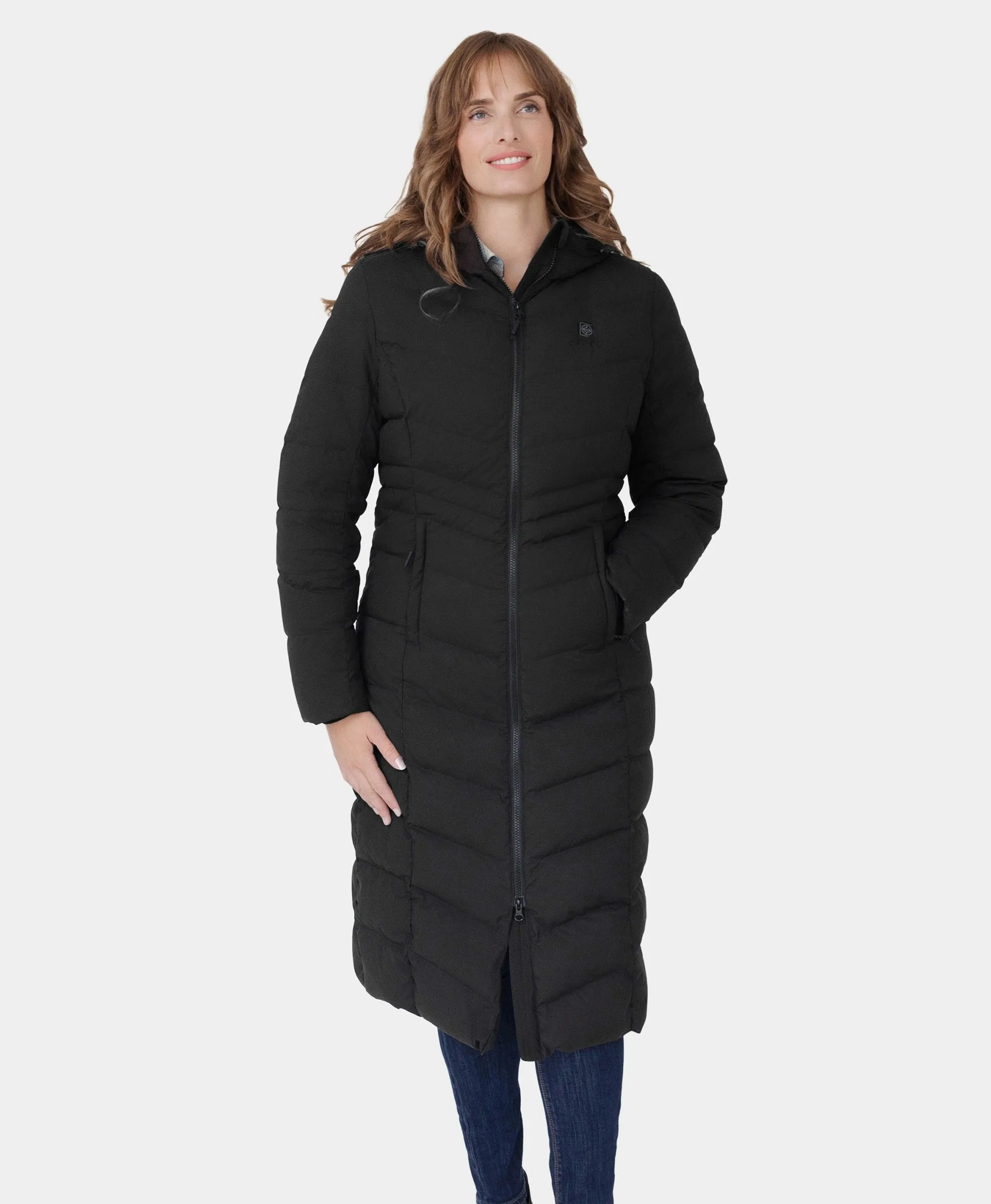 SOHO Women's Heated Down Parka Jacket (Apparel Only)