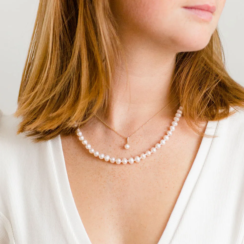 The Classic Pearl Strand Necklace