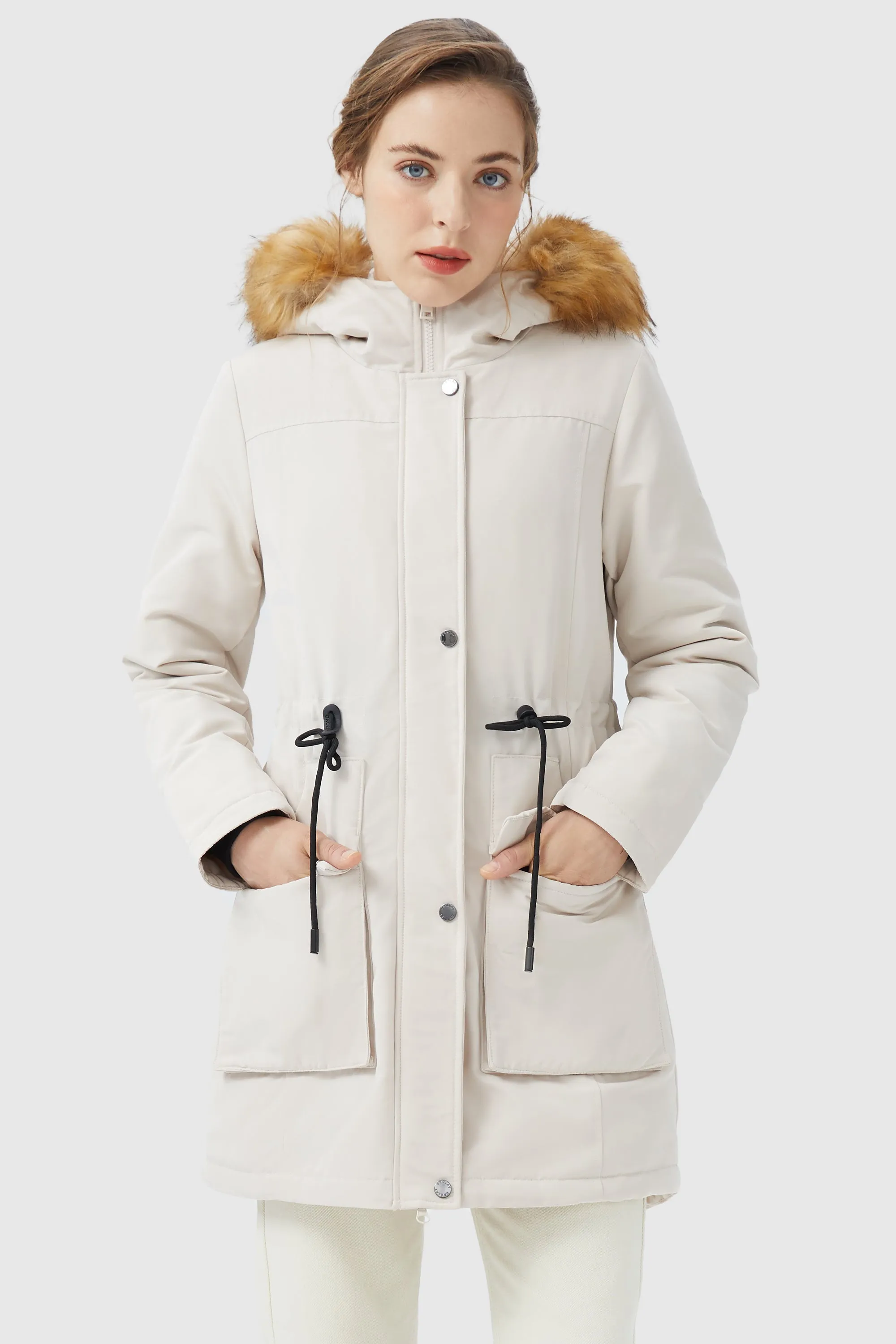 Thickened Fleece Lined Parka