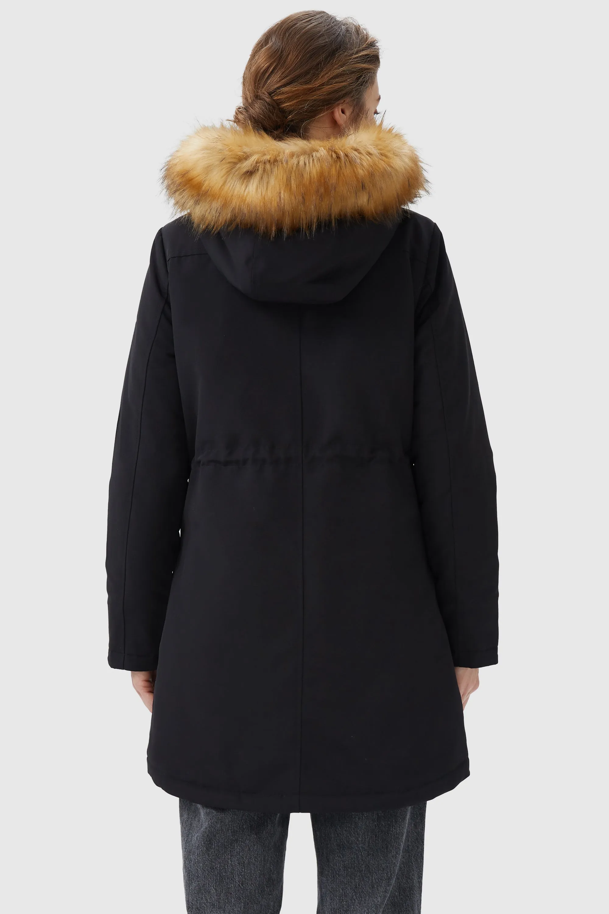 Thickened Fleece Lined Parka