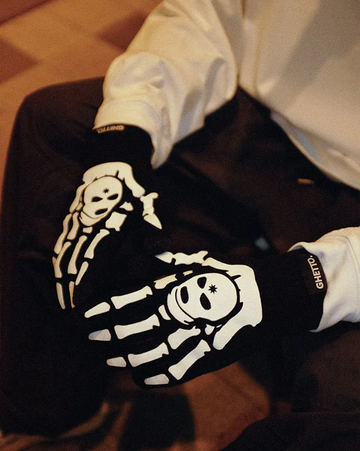 Touchscreen Skeleton Gloves