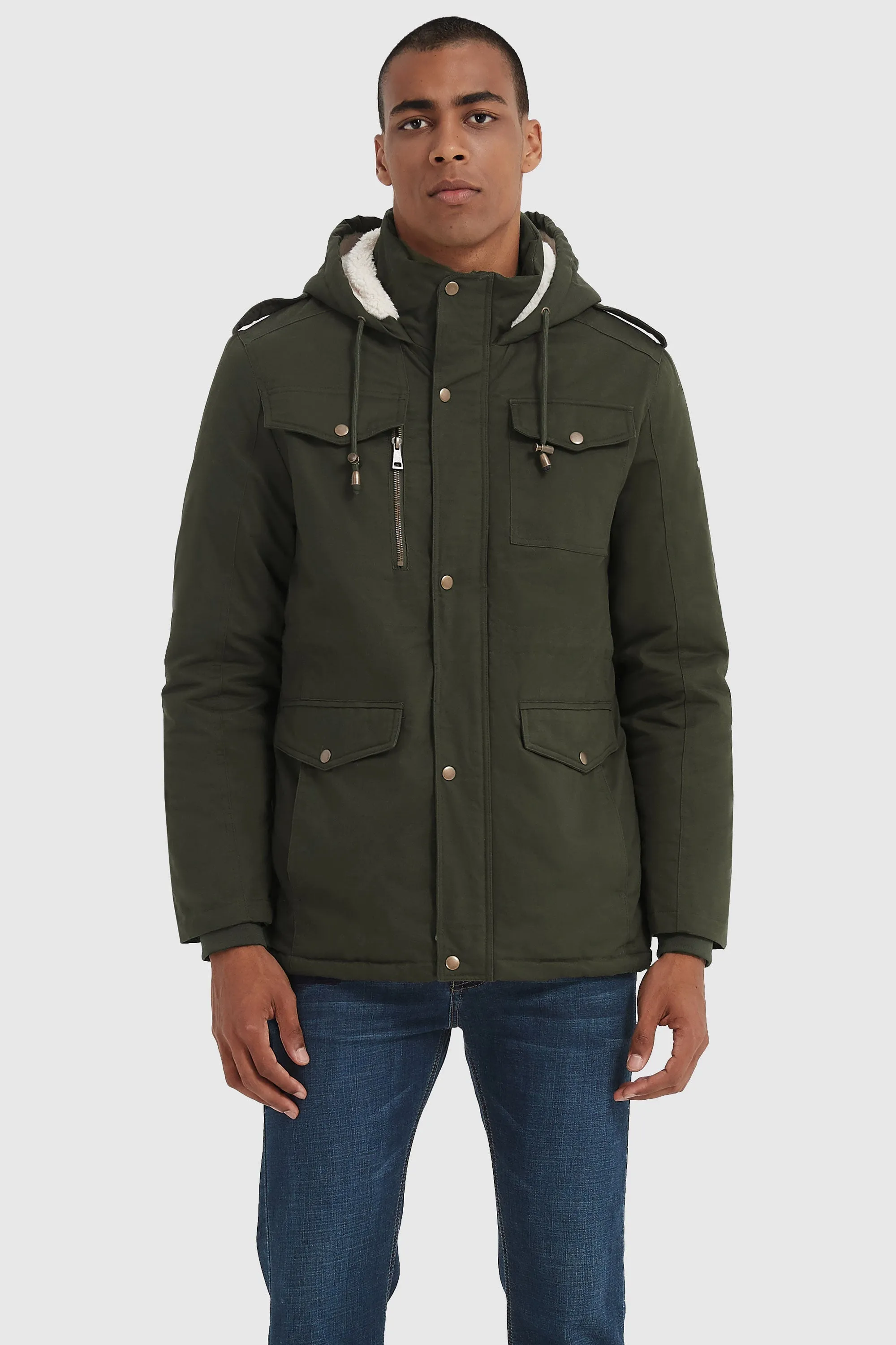 Winter Military Parka Jacket